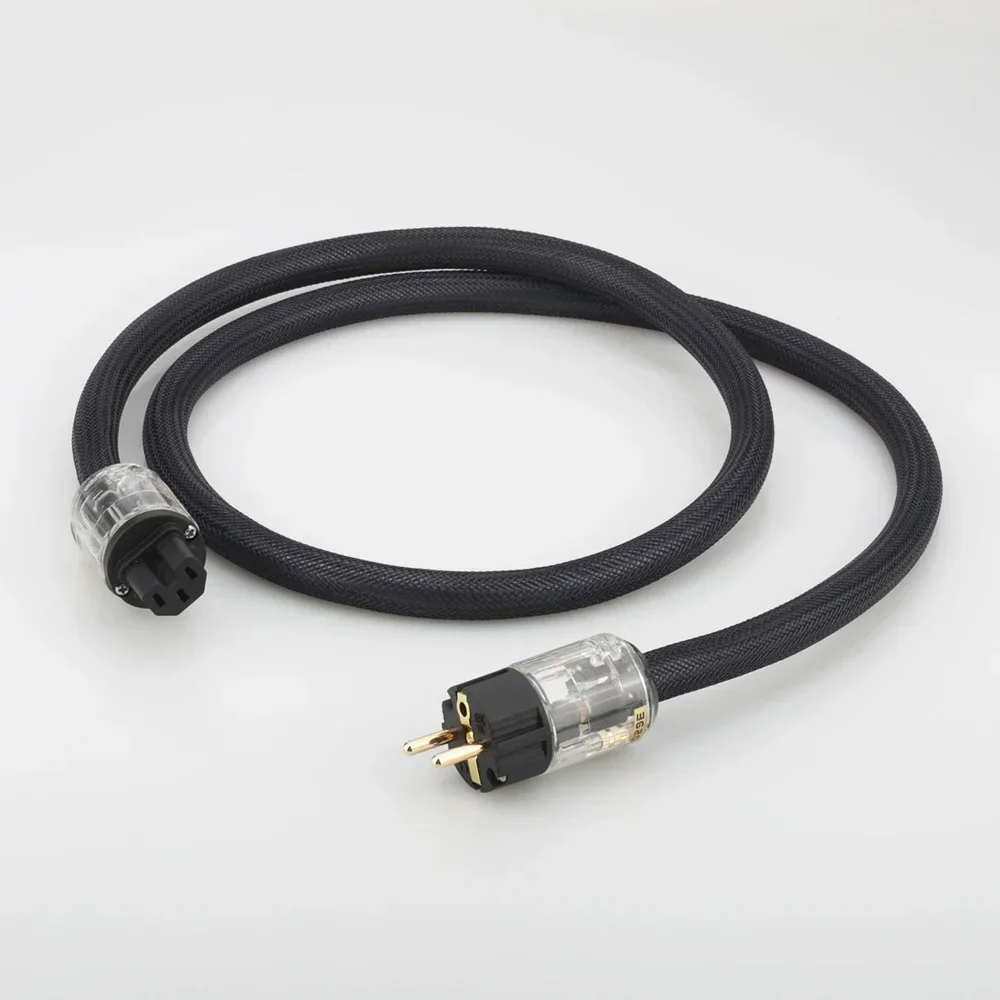 Высококачественный медный кабель питания переменного тока Hi-Fi аудио шнур США/ЕС