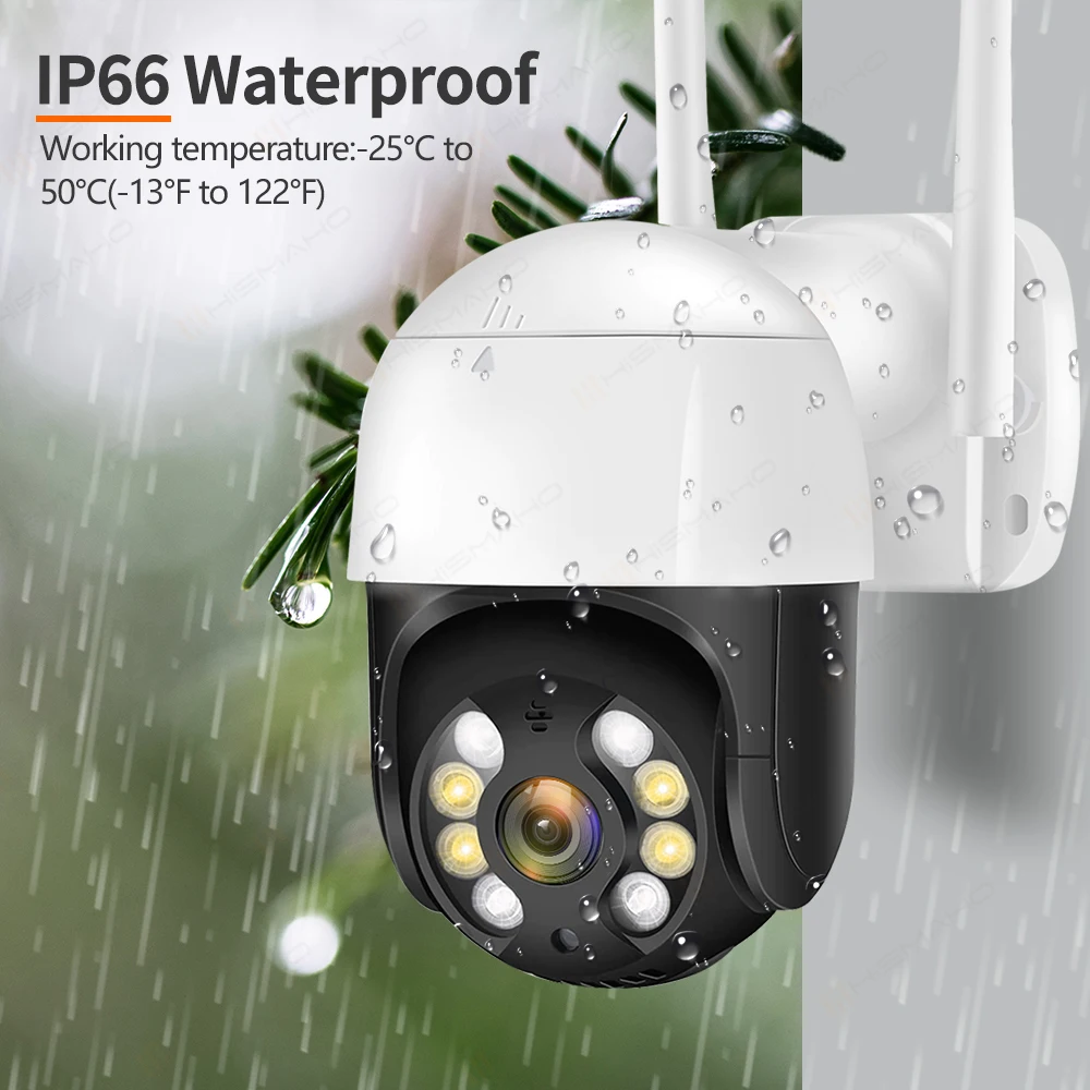 4K IP-камера 8-мегапиксельная камера наблюдения с WiFi AI Auto Track CCTV Наружная Защита