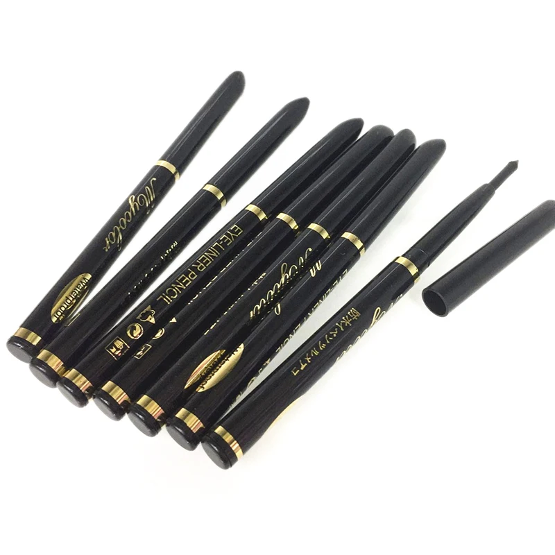 

Auto-rotating Eyeliner Brow Pencil 2Colors Lasting Waterproof Smooth EyeLiner Pencil No Bloming Easy To Color Eyeliner Wholesale