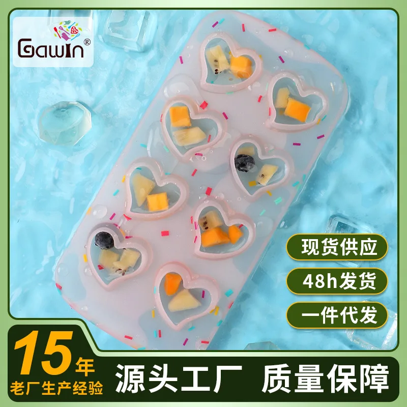 

Форма для льда в виде пятизвездочной 3D-сетки, форма для креативного мороженого, форма для льда, форма для печенья, силиконовая форма для шоко...