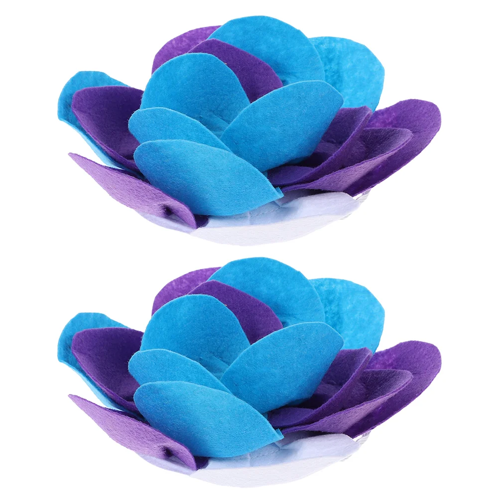 

2Pcs Cat Sniffing Toys Kitten Leisure Toys Decorative Cat Headwear Cat Head Adornments