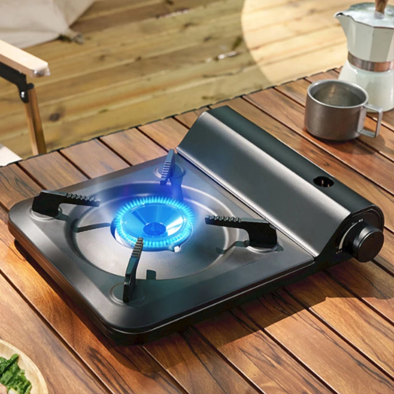 

GIANXI Ultrathin Gas Stove Outdoor Portable Picnic Barbecue Stove Travel Mountaineering Camping Mini Gas Stove Cooking Equipment