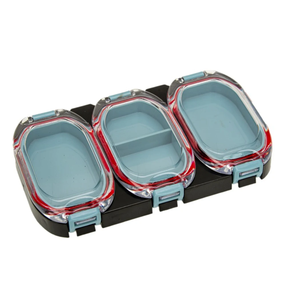 Магнитные рыболовные крючки коробка для хранения приманок органайзер