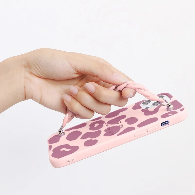 Силиконовый чехол для IPhone с леопардовым принтом совместим моделями Se3 2022 7 8 11 12 13