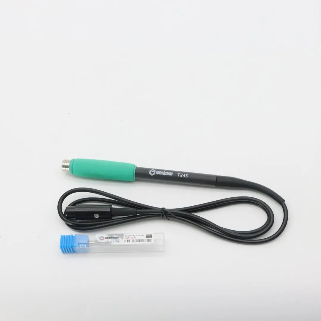 Фото Паяльная ручка GEEBOON T210/T245/T12/T115, с 6 отверстиями, для станций TC22/HC24/TA305/HA310, НЕ СОВМЕСТИМА С ДРУГИМИ БРЕНДАМИ №2