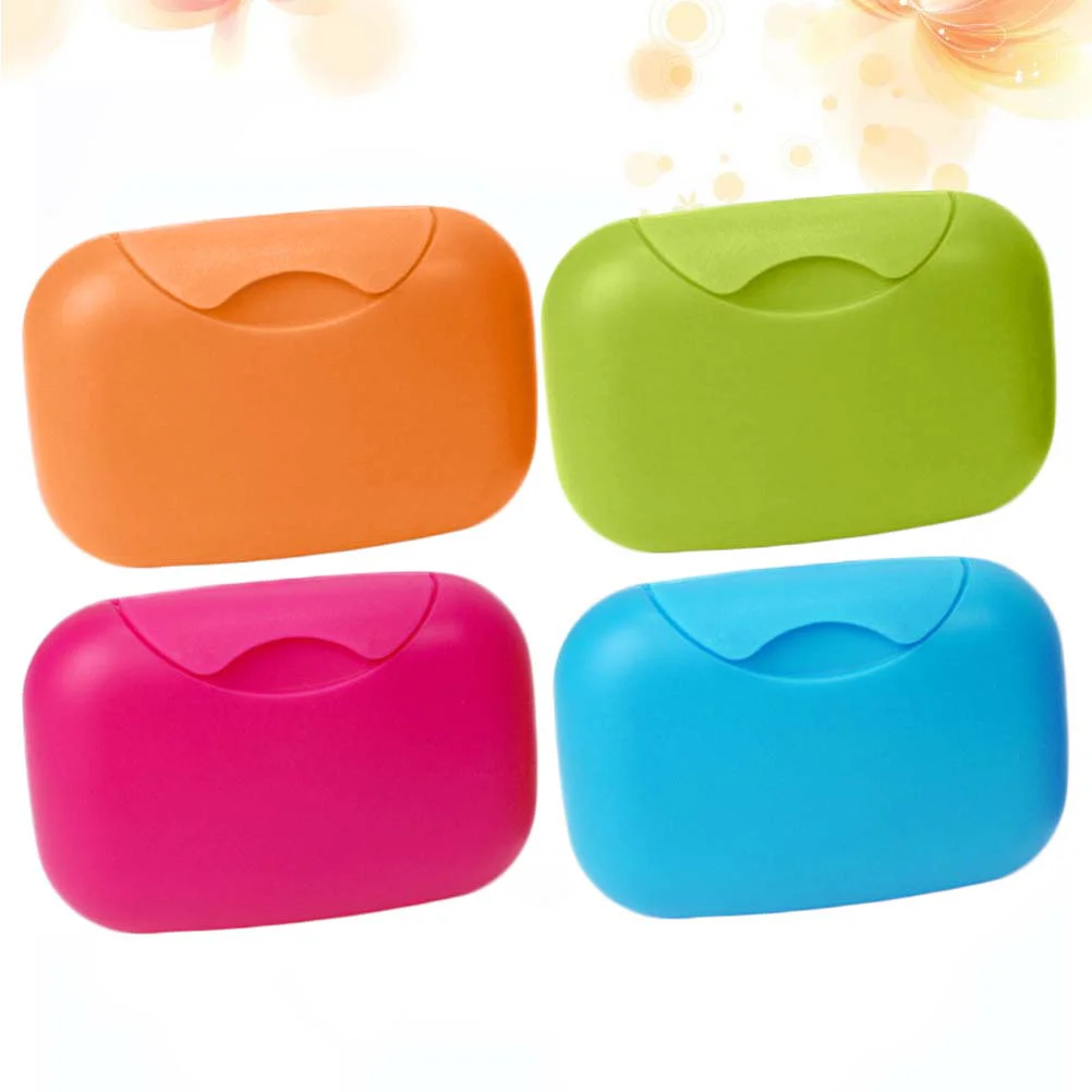 

Soap Holder Box Case Container Home Dish Bar Bathroom Drainer Draining Shower Tray Double Saver Layer Portable Campingwaterproof