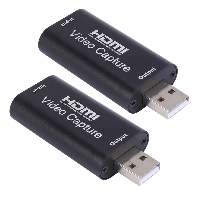 

2 шт., экшн-камера с HDMI на USB 2,0, 1080P, 4K