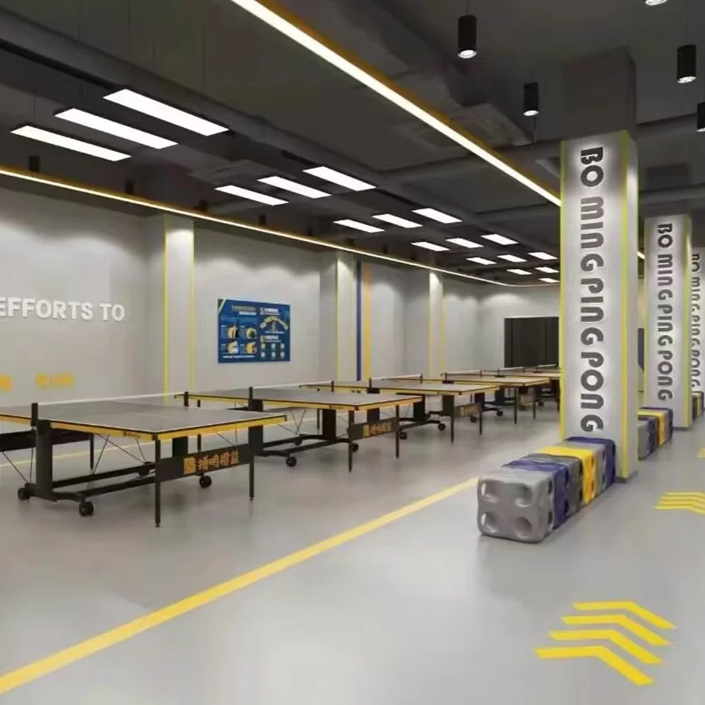 Противоскользящая площадка для настольного тенниса Beable в помещении напольный