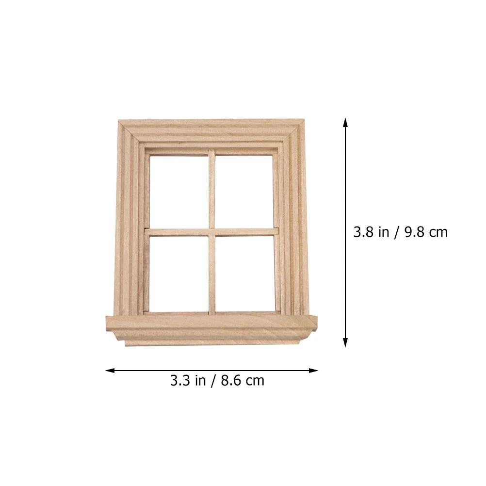 Кукольный домик сделай сам жалюзи простые четырехпастные оконные украшение