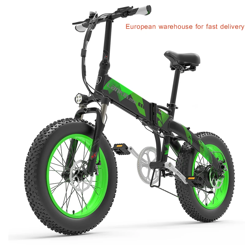 Электрический велосипед на толстых покрышках LANKELEISI X2000Plus 48 В 1000 а/ч Вт моторное