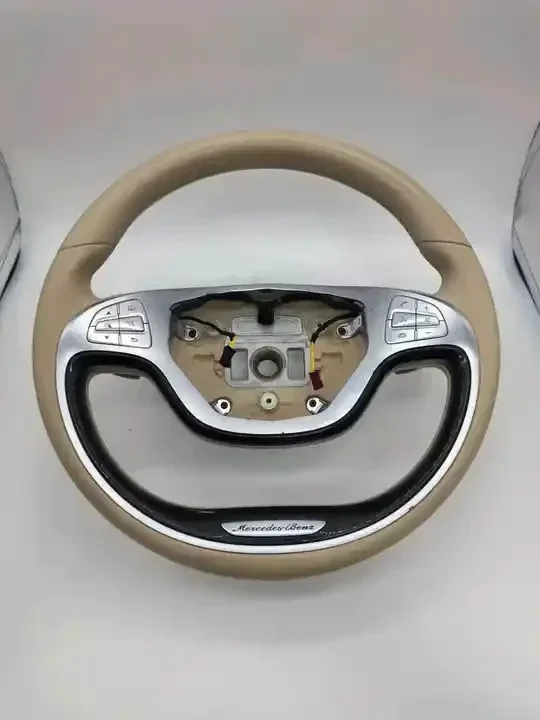 Модифицированное рулевое колесо из красного дерева для женских моделей (W222 V222 X222)