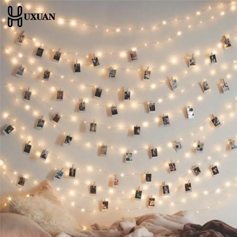 

1-5 м медный провосветильник светодиодная гирлянда s ночсветильник празднисветильник для гирлянды Фея Рождественская елка украшение для св...