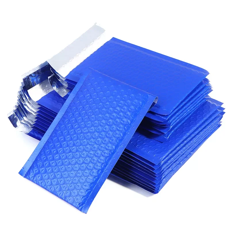 

10pcs S/L Poly Bubble Mailer Blue Self Seal Padded Envelopes Mailing Bags