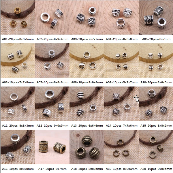 

New Arrival Small Large Beads Charms For Jewelry Making Gifts For Women