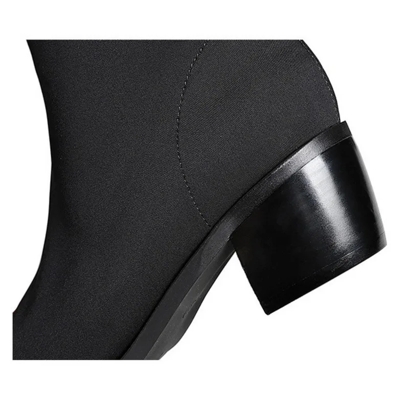 2025 пикантные женские зимние тактические ботильоны осенне-зимние ботинки из