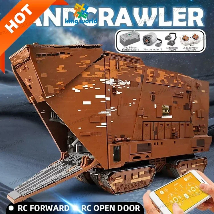 Радиоуправляемая песчаная гусеничная Модель Mold King 21009 с дистанционным