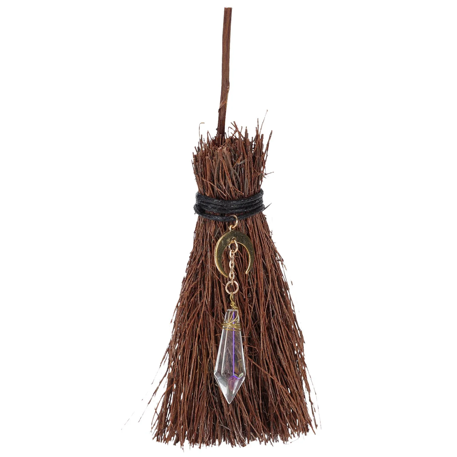 

Broom Decoration Mini Pendant Miniaturewitch Party Decor Broomstick Prop Ornaments Ornament Haunted Sign Welcome Wall Props
