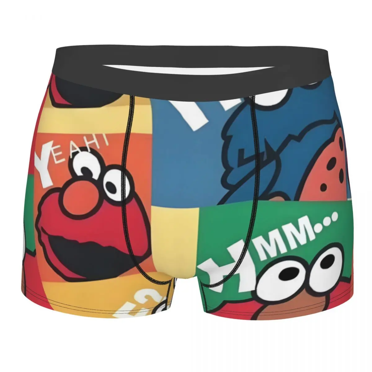 

Голодный Элмо, ретро, нижнее белье, зернистость, улица сериала 80-х, очень дышащая идея для подарка