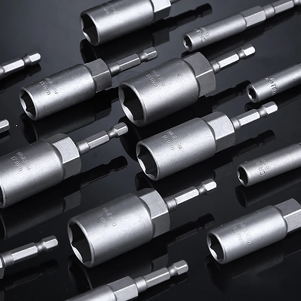 1 шт. удлиняющая шестиугольная торцевая насадка 5 мм ~ 19 длина 80 торцевое отверстие