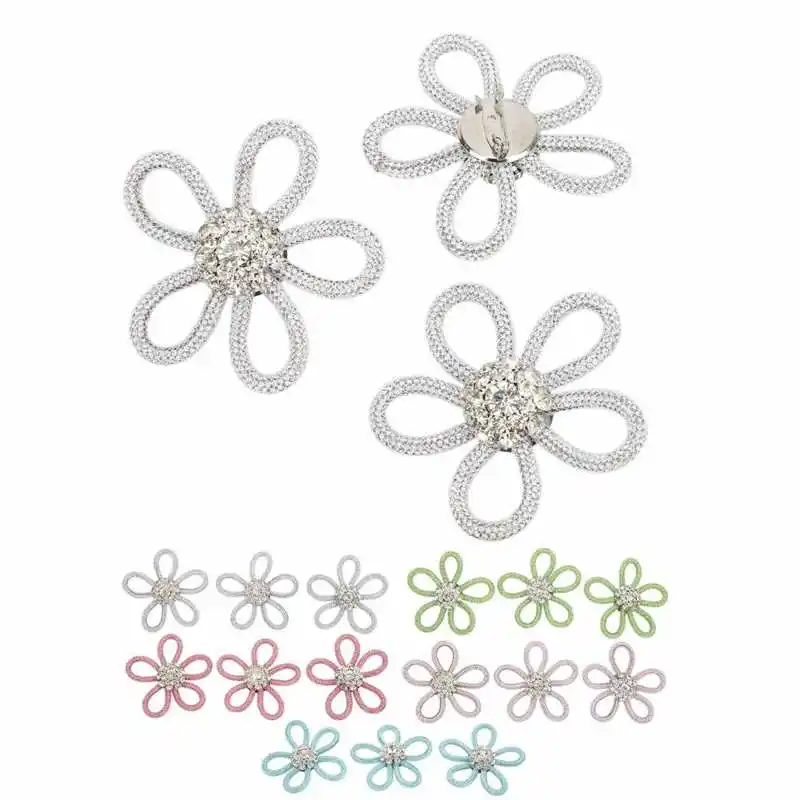 

Цветная брошь обувная брошь шириной 6 см для одежды, подходит для ежедневного УКРАШЕНИЯ