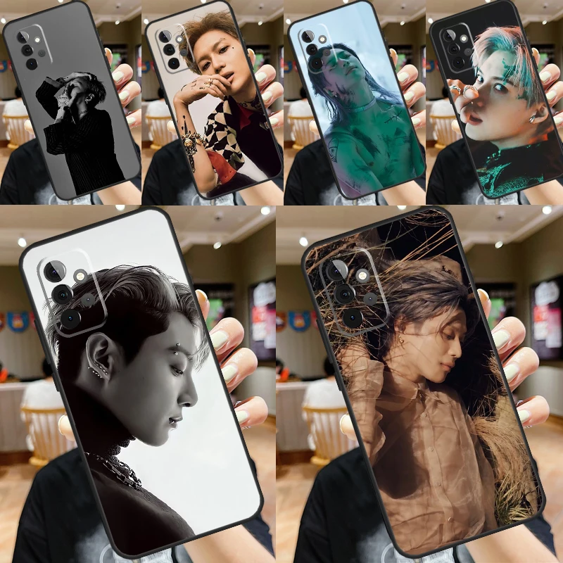 Чехол kpop Shinee Taemin для Samsung A54 A34 A24 A14 A12 A22 A32 A42 A52 A51 A71 A73 A53 A33 A23 A13, задняя крышка