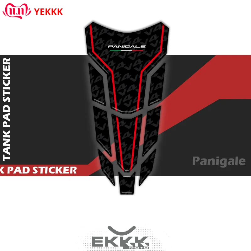 

For DUCATI Panigale V4S V4R V4 V4SP V2 V2R Motorcycle Fuel Tank 3D Protection Sticker Decal Panigale LOGO V4