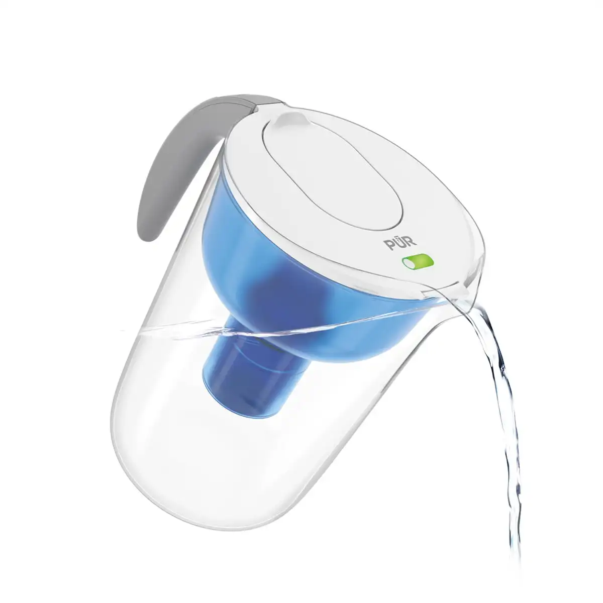 

10 Cup Pitcher Filtration System, White, PPT001W
