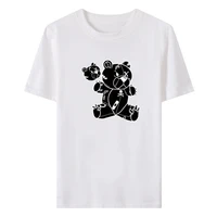 casual simple trend summer fashion harajuku cartoon bear print t shirt