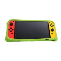 silicone case for ns switch oled shockproof protection cover shell ergonomic handle grip cover for switch oled