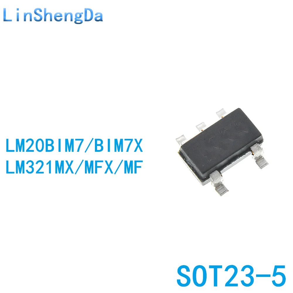 10 шт. LM321MFX MF MX LM20BIM7X/NOPB BIM7 трафаретная печать A63A T2B SOT23-5