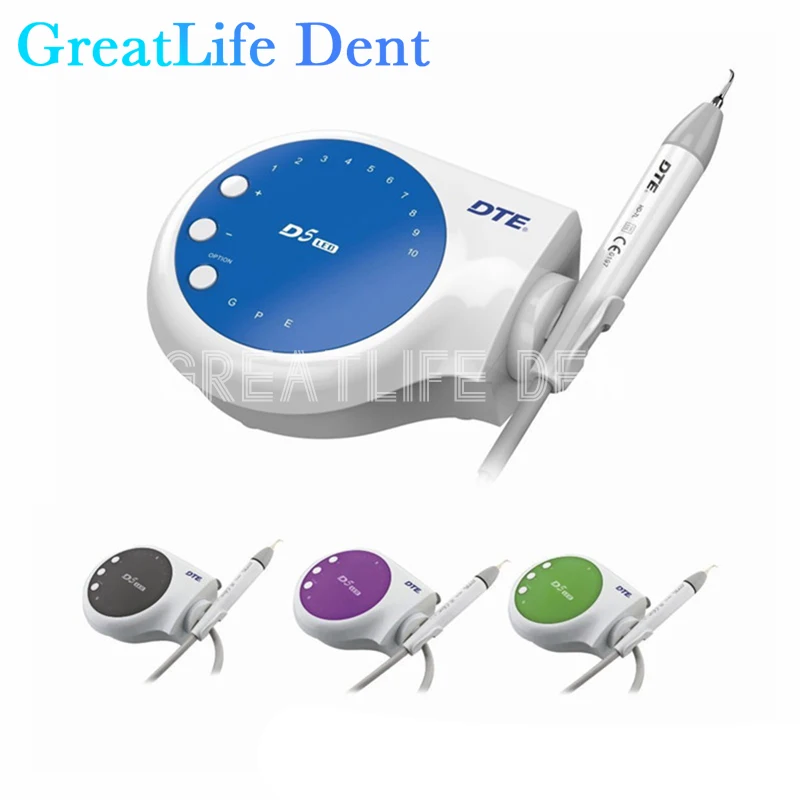 

GreatlLife Dent DTE D5 Woodpecker Teeth Whitening Portable Piezo Electric Dental Ultrasonic Scaler with LED Scaling Perio Endo