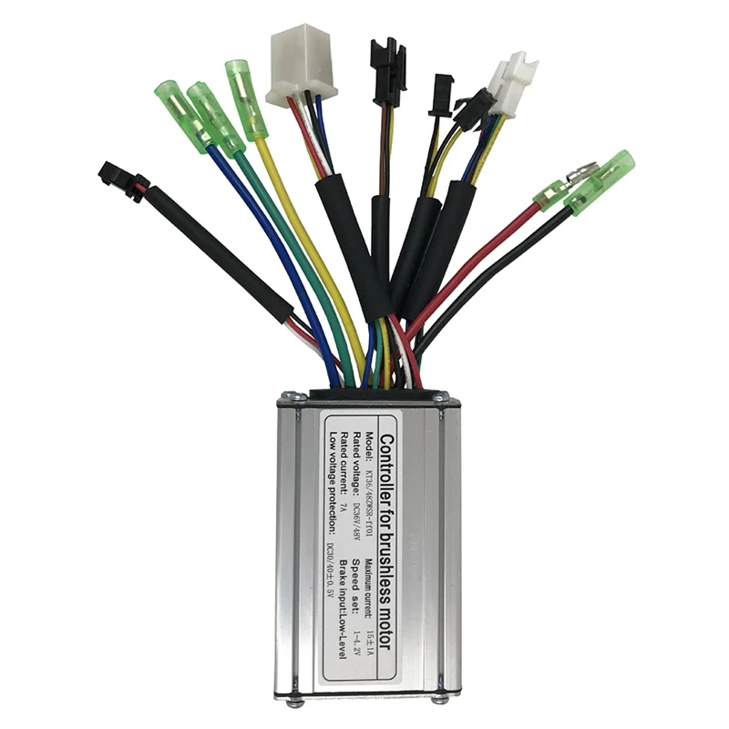 Синусоидальный контроллер электрического велосипеда 36 В/48 В 250 Вт 15 А с дисплеем KT