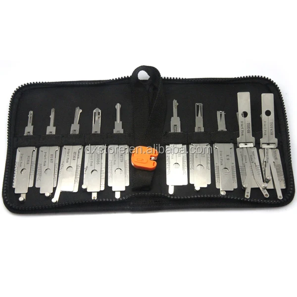 

LISHI auto 2 in 1 decoder pick tool 10pcs SMART for K9 MIT9 TOY48 HY16R HU87 HYN11 NSN14 TOY43R HON66 TOY12 locksmith tools