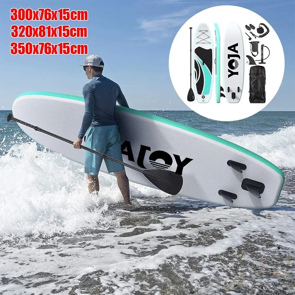 

SUP-доска надувная с аксессуарами, 350x76x15 см, 5 см