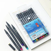 10pcslot micron color pen set 0 38mm fine line drawing porous fine point markers perfect for coloring book arts