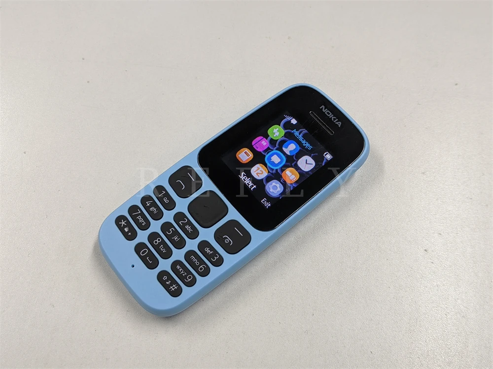 Оригинальный разблокированный мобильный телефон Nokia 105 (2017) TA-1010 1 8 дюйма GSM одна