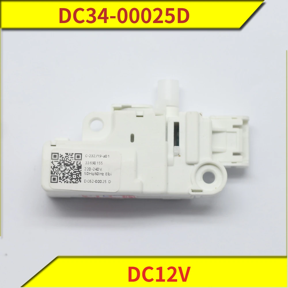 

DC34-00025D DC12V Washer Door Lock DC34 00025D for Samsung WW90K74150OX WW90K74150SC WW90K74150OW Drum Washing Machine