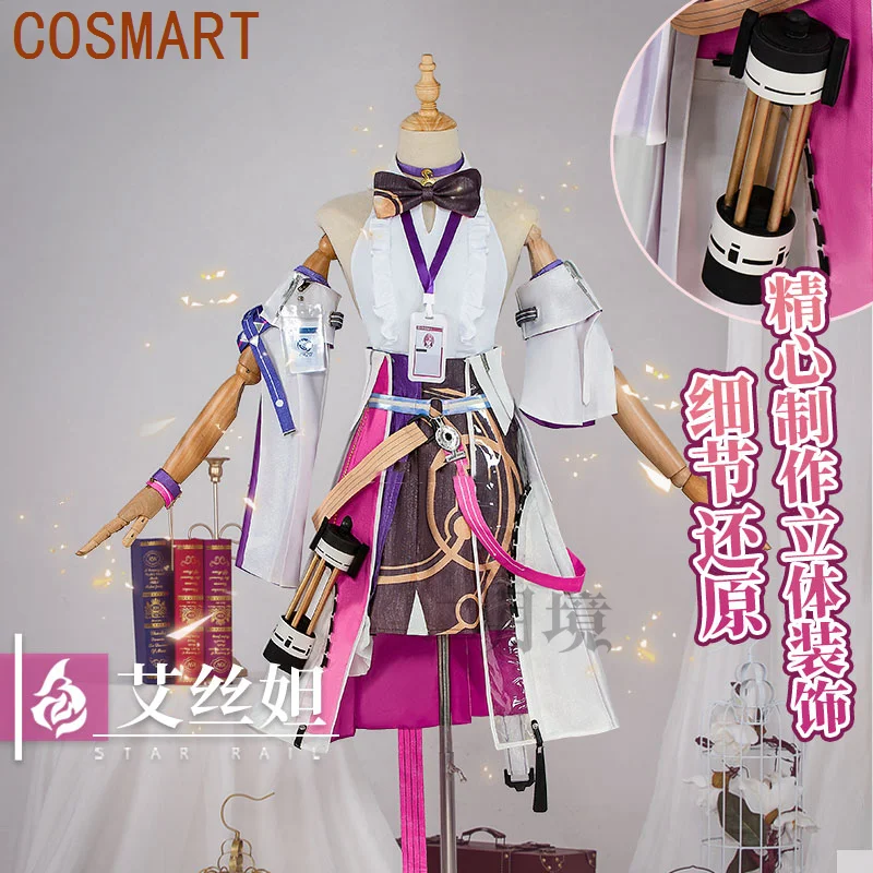 

COSMART Honkai: Star Rail Asta Game Suit Cosplay Costume Elegant Noble Uniform Halloween Party Role Play Outfit Women XS-3XL