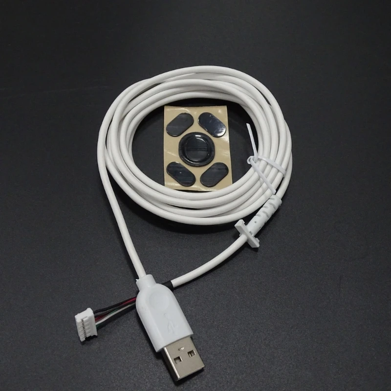Фото CPDD USB-кабель для мыши и сменные ножки для мыши, ремонтные аксессуары для игровой мыши G102, быстрая передача №3