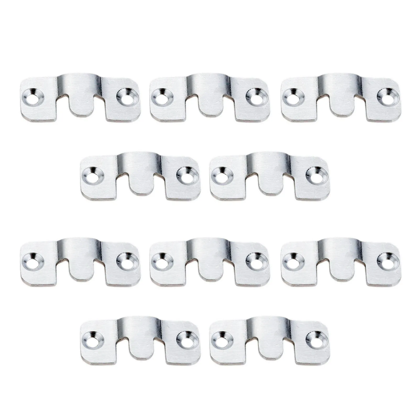 

10Pcs Stainless Steel Hook For Photo Frame Silver Photo Picture Hanging Bracket Furniture Hardware Photo Hanger 9*44mm/30*54mm
