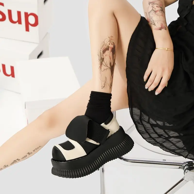 Допамин японский кожаный женский Миллениум девушка Y2g Маффин большой головы