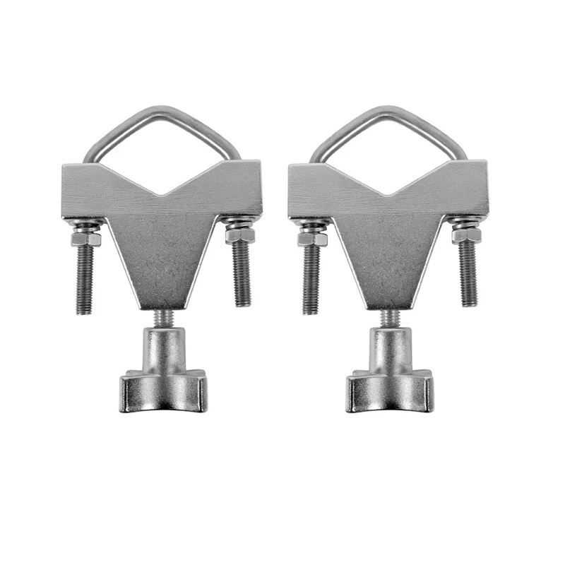 

2 Pack High Lift Mount for Tube Adjustable Jack Tube Mount Bracket for Jeep Wrangler JK TJ Roof Rack Front Bumper