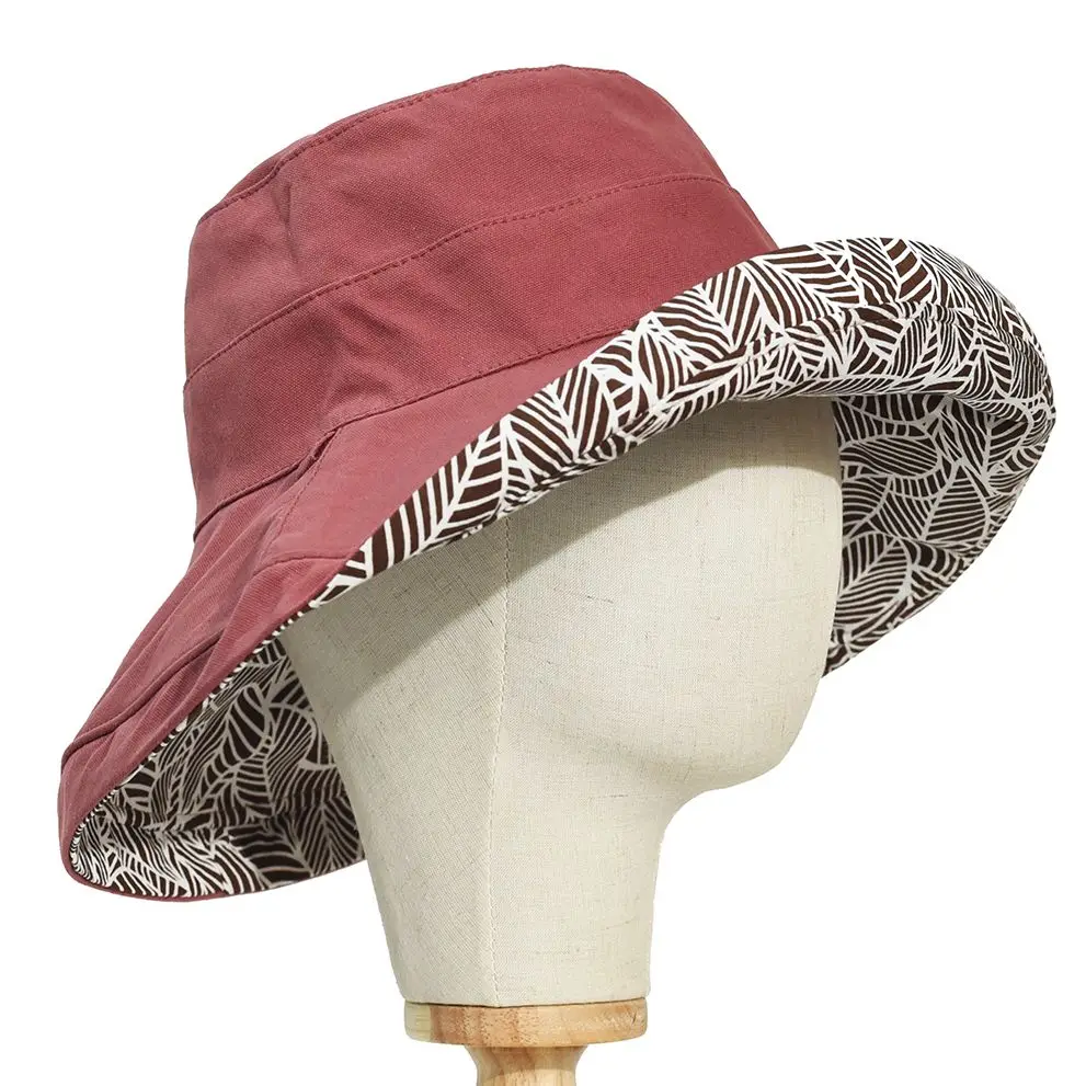 

Women's Hat Large Wide Brim Visor Sun Hat Double-Sided Fisherman Hat Bucket Hat Panamanian Women Four Seasons Fisherman Hat