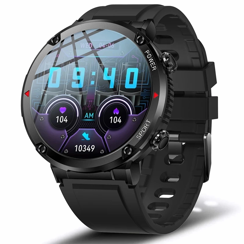 

2022 New NFC Smart Watch Men 390*390 Screen Always Display The Time Bluetooth Call Local Music Men Smartwatch For Huawei Xiaomi