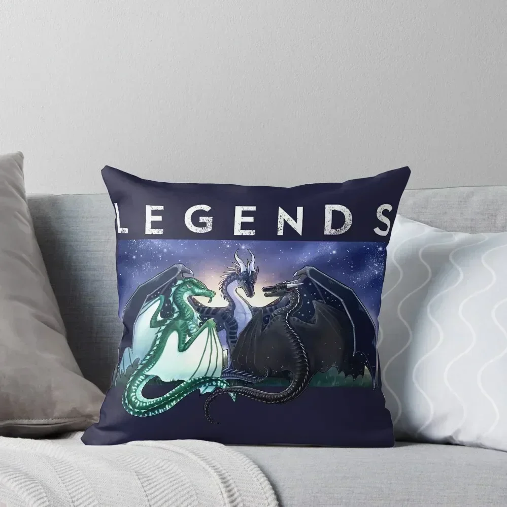 Wings of Fire - Legends Fathom Darkstalker Clearsight Подушка для дивана рождественские подушки чехлы