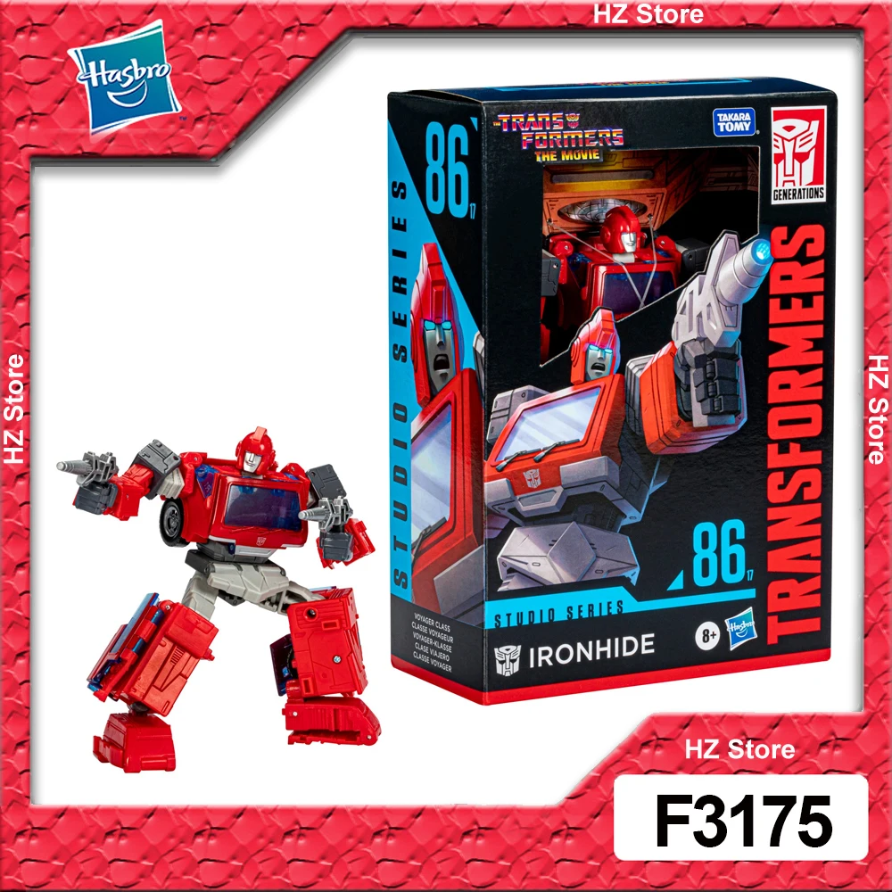 

Hasbro Transformers Toys Studio Series 86-17 Voyager Class The Movie 1986 Ironhide Action Figure Toy for Birthday Gift F3175