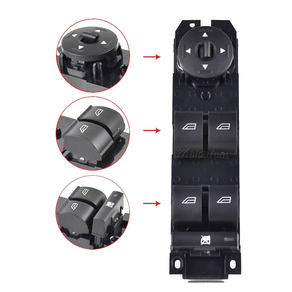 

New Electric Power Master Window Lifter Switch Button For FORD FOCUS 2012 1.6 BM5T-14A132-CA BM5T14A132CA Car Accessories