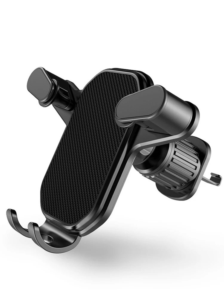 

Car Air Vent Clip Mount Gravity Car Phone Holder Smartphone GPS Holder Upgrade Mobile Bracket Support For IPhone 13 12 Xiaomi