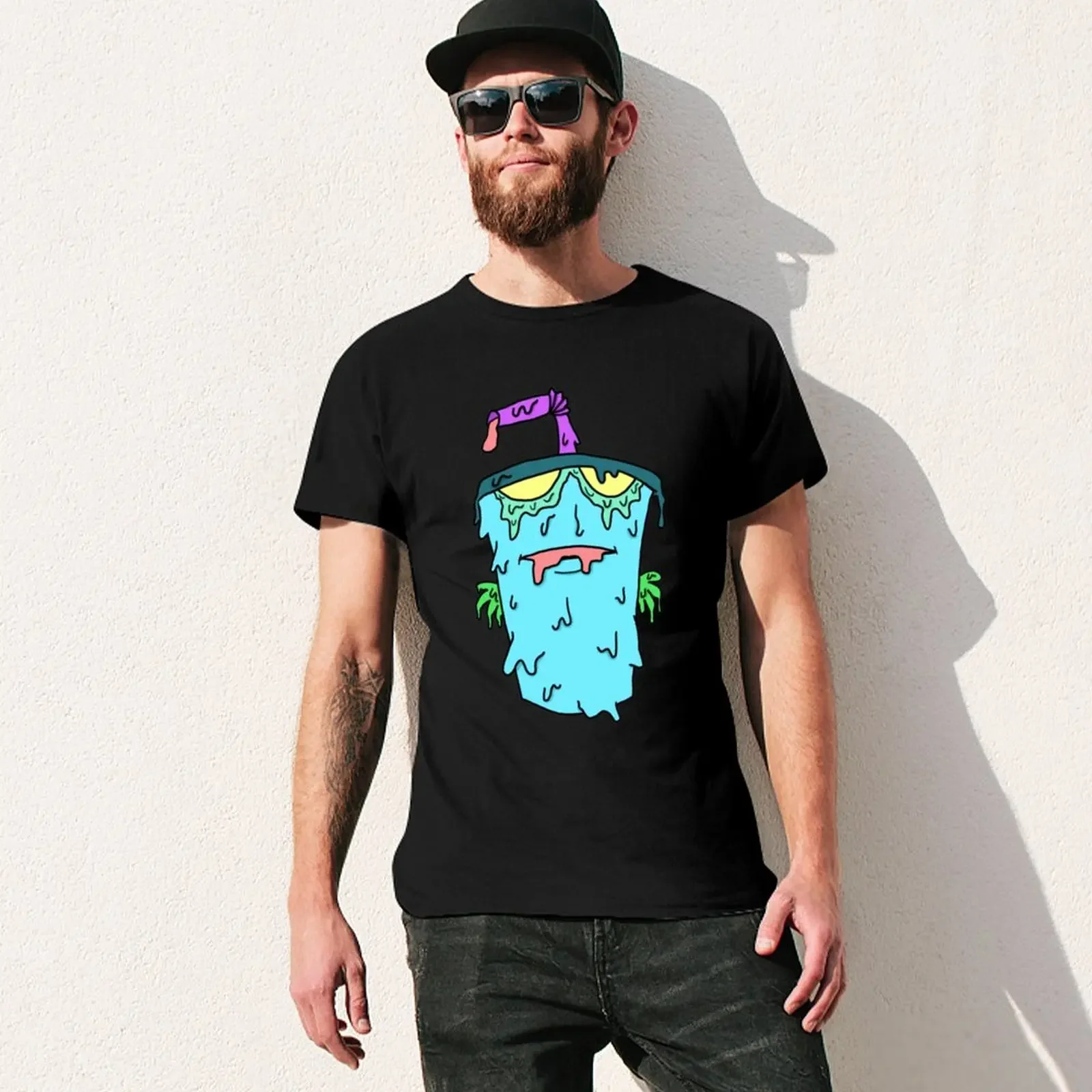 Футболка Master Shake (Melty) с аниме быстросохнущие мужские хлопковые футболки на заказ