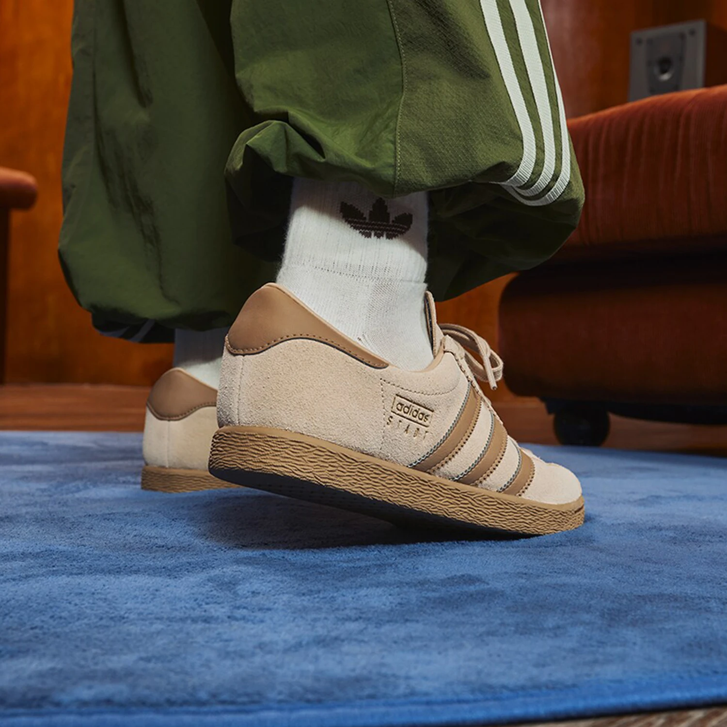 Фото Adidas Official Genuine Trefoil Мужская модная повседневная дышащая спортивная обувь JI1886 №4